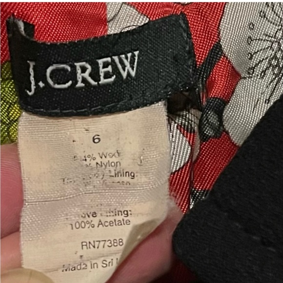 J. Crew black wool blend lady day pea coat - Picture 9 of 10